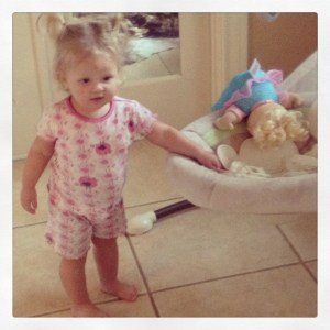 Need to work on safe baby positioning in the swing apparently