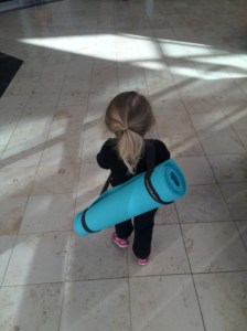 Landri's First Yoga Class (age 2.5) - 3